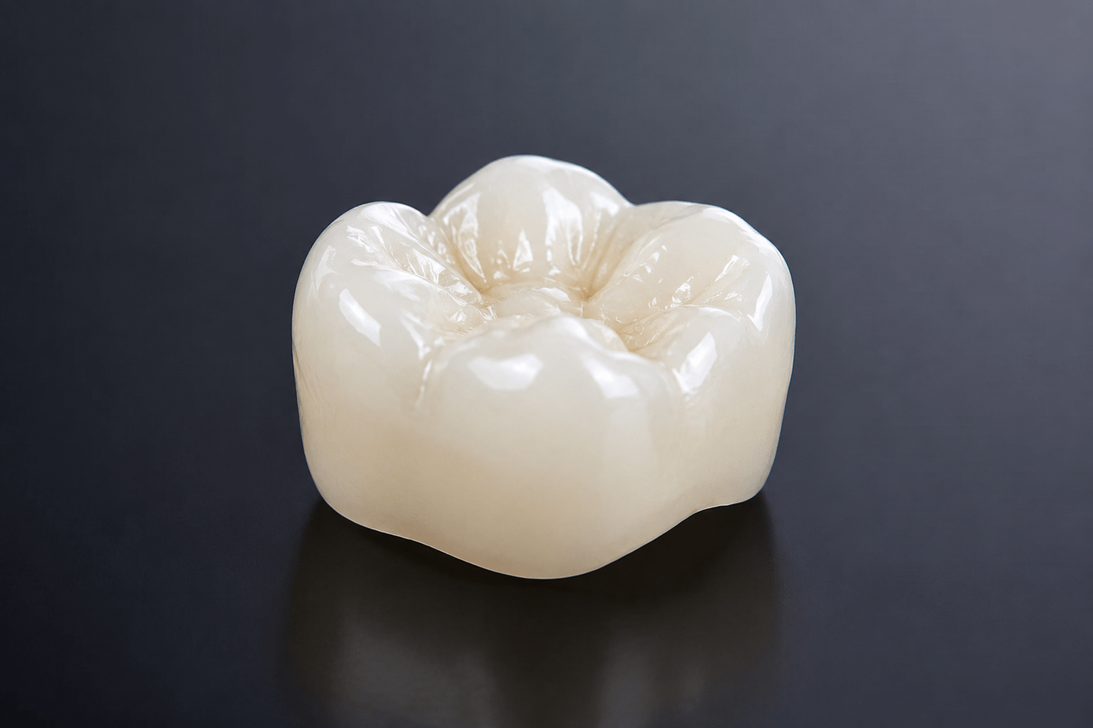 Zirconia dental crown